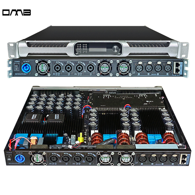 PFA12KDSP 4 Channel Professional Audio Line Array 1u Power Amplifier Class d Subwoofer Dsp Amplifier