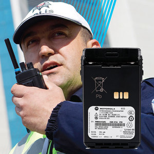 1700mAh lithium-ion <b>battery</b> for Motorola walkie-talkies XiR E8608i XiR E8600 DP3441e DP3661e two-way radios PMNN4440AR <b>battery</b> - Product Image 1