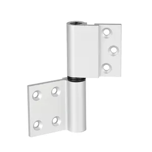 Cerniere per porte e finestre in alluminio accessori Hardware cerniere per porte in alluminio UPVC cerniera a filo con bandiera di testa