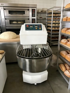 Impastatrice Top <span class=keywords><strong>Astar</strong></span> 90KG, Macchina Alimentare a Doppio Motore e Doppia Velocità, Impastatrice a Spirale con Cinghia Completa per Torte e Pane - Product Image 6
