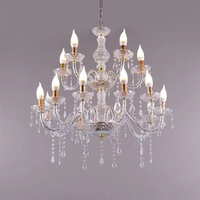 Vente directe d'usine, lustre en cristal acrylique pour mariage, lumières décoratives, plafond, accessoires de mariage, lustre