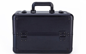 Astuccio per cosmetici professionale in alluminio di alta qualità per il trucco di trenino da viaggio borse per cosmetici - Product Image 4