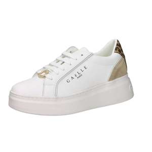 Gaelle Paris Donna Sneakers Blanches à Talon Plat de 5 cm - Product Image 4