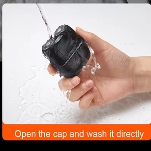 Afeitadora Eléctrica Inteligente Mini para Hombre, Profesional para Viajes, Resistente al Agua, Recargable por USB, con Doble Cuchilla para Cara y Cuerpo, Superventas - Product Image 5