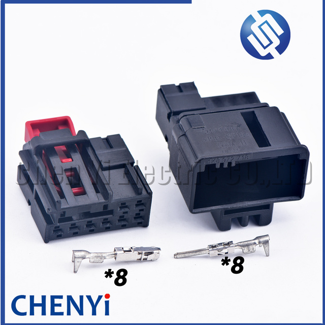 8 Pin 1.5 Series Auto Socket Connector Car LED Rear Tail Light Plug 1K8972718 1K8972928 1K8 972 928 1K8 972 718 for VW Golf Audi