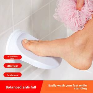 Divine Tool - Pedal de Ducha Antideslizante para Montar en la Pared del Baño, Pedal de Plástico Impermeable con Ventosa - Product Image 2