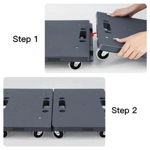 Uholan WGS-50 polyvalent connexion Mini plate-forme chariot <span class=keywords><strong>facilement</strong></span> <span class=keywords><strong>déplacer</strong></span> outil pour meubles lourds - Product Image 3