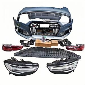 Nouveau kit carrosserie <span class=keywords><strong>Audi</strong></span> A6 C8 <span class=keywords><strong>2024</strong></span> avec phares et feux arrière dynamiques, compatible avec les modèles à position de garde-boue <span class=keywords><strong>TT</strong></span>, comprend les feux antibrouillard et le pare-chocs - Product Image 4