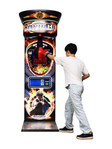 Nhà Sản Xuất Âm Nhạc Thông Minh Năng Động Arcade Điện Tử Đánh Trò Chơi Đấm Túi Đấm Bốc Máy Sức Mạnh Thử Arcade - Product Image 3