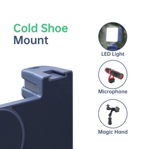 Tốt bán snap-on điện thoại di động chủ Nút chụp có thể tháo rời Bluetooth với máy ảnh điện thoại xử lý - Product Image 2