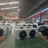 Évaporateur industriel commercial à refroidissement par air électrique avec ventilateur pour chambre froide mobile et entrepôt frigorifique
