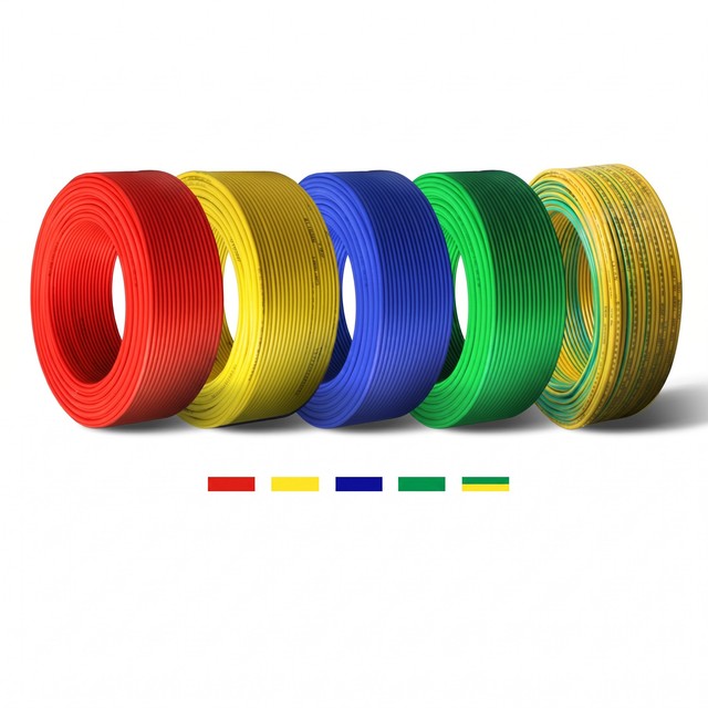 OEM BV BVV NH-BV Copper Power Wire Complete Sizes 1.5-35mm² CE RoHS Certified Electrical Cable for Hotel Office Construction