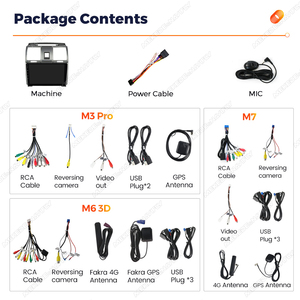 एंड्रॉयड कार-प्ले ऑटो एम 6 एम 7 7870 12 + 256g 8 कोर जीपीएस नेविगेशन Fm Bt5.0 कार 2k klled 2012-2016 - Product Image 3