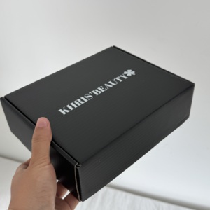 Boîte d'emballage en carton ondulé en matériaux recyclés, magnifiques bouquets de papier pour vernis à ongles, huile, sérum de soin de la peau, <span class=keywords><strong>faux</strong></span> <span class=keywords><strong>cils</strong></span>, blush - Product Image 1