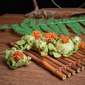 I fiori di cartamo dell'azienda Huaran sono dolci e succosi. Sono un ottimo tipo di prodotto per il tè ai fiori. - Product Image 4