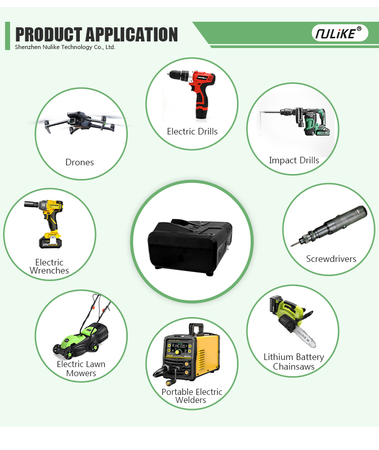 ORANGLES 40W OEM ODM Lithium-ion Battery Pack Charger with OTP/OVP Protection 20V/2A Output for Electric Drill & Power Tools - angled perspective - presenting advantages - Image 4 of 5 | fits any environment | Purchase 40W OEM ODM Lithium-ion Battery Pack Charger with OTP/OVP Protection 20V/2A Output for Electric Drill & Power Tools Michigan | Free Shipping ORANGLES