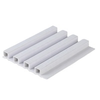 Panneau mural WPC insonorisant, ignifuge et absorbant le son, design géométrique moderne gaufré Damas, garantie 3 ans, usage domestique