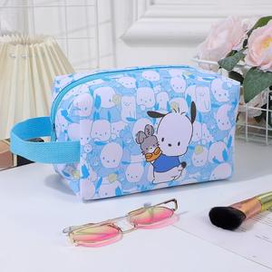 クロミ高品質PUレザーメイクアップバッグ漫画風キュート防水ハンドバッグ携帯用ハンドバッグ大容量旅行収納バッグ - Product Image 4