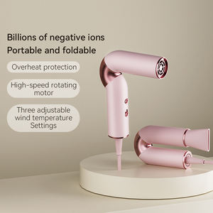 PSE KC Approve 100-240V Mini <strong>Hair</strong> <strong>Dryer</strong> Gifts Hight Speed Foldable High-speed <strong>Hair</strong> <strong>Dryer</strong> pink Folding High Speed <strong>Hair</strong> <strong>Dryer</strong> - Product Image 3