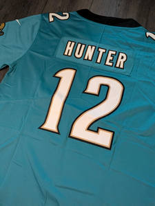 Nueva Camiseta de Jacksonville 2026 # Camiseta de Fútbol Americano Cosida de Travis Hunter, Trevor Lawrence, Brian Thomas Jr. y Travon Walker (Números 12) - Product Image 5