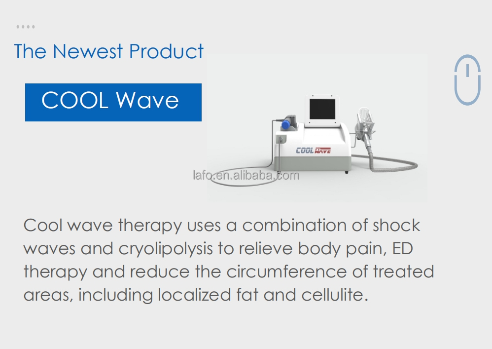 2 in 1 body slimming weight loss portable cryolipolisis shock wave cryolipolysis shockwave machine