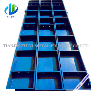 Panneaux de coffrage en acier pour murs de construction, coffrage de toit en béton réglable, plaques de coffrage en acier réutilisables pour colonnes, coffrage en acier à vendre - Product Image 2