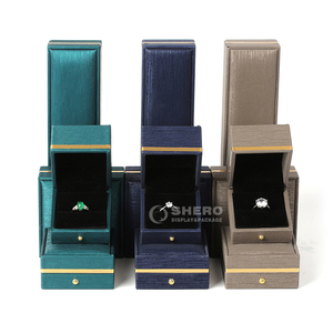 Manufacturer Wholesales High-end Square Jewelry <b>Boxes</b> Gold <b>Gift</b> <b>Boxes</b> Rings Bracelets <b>Necklaces</b> Packaging <b>Boxes</b> - Product Image 1