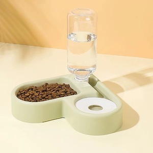 Tự động chống lật Con Mèo con chó thực phẩm Dispenser Splash-proof thiết kế nhựa PET bát với nước bổ sung tính năng tiết kiệm không gian - Product Image 4