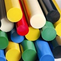 Barre en plastique polyéthylène haute densité (HDPE)