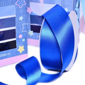 شريط من الساتان الناعم ذو الوجه المزدوج الواحد بعرض 3 ألوان صلبة مختلطة من Yama - Product Image 5