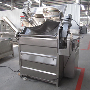 KLS Customizable Industrial Full-automatic Electric Gas Potato <strong>Chips</strong> <strong>Fryer</strong> Batch <strong>Fryer</strong> with Automatic Discharge Function - Product Image 4