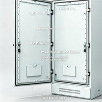 Armoire de contrôle de distribution d'énergie électrique WANZHOU XL-21, protection IP55, serrure hybride, boîte de distribution d'énergie 100A