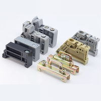 Support d'extrémité de bornier sur rail DIN EW-35, clips de fixation, type à vis, pour rail de 35 mm de largeur