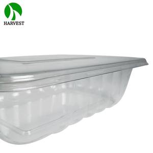 Caja de Plástico Desechable y Reciclable para Comida para Llevar con Compartimento para Ensalada - Product Image 5