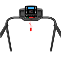 ZW-máquina eléctrica plegable para correr, equipo de gimnasio para uso doméstico, tapislázuli