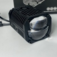 Phares de moto T-BULL MSL2 à LED avec 2 lentilles, feux de route et de travail pour la modification/amélioration des voitures et camions