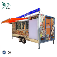 Kiosque à café OEM Snacks Pizza Taco BBQ Hot Dog Camion de crème glacée Concession Food Truck Camion mobile de restauration avec cuisine complète