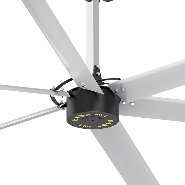 Julai 6 Blades PMSM HVLS Fan 5.9ft Low Noise Large Commercial Ceiling Fans