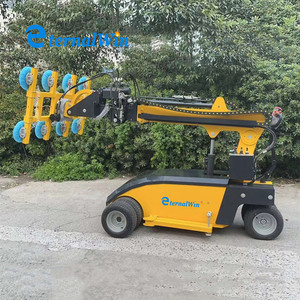 Robot <span class=keywords><strong>manipulateur</strong></span> de vitrage à grande roue tout-terrain, chariot élévateur à vide pour verre et marbre - Product Image 3