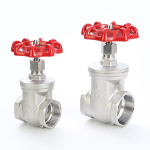 1/2 "3/4" 1 "2" Nữ chủ đề thép không gỉ SS304 Van cổng DN15 DN20 DN25 DN32 DN40 DN50 thẳng qua Van cổng 1.6mpa - Product Image 1