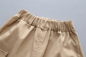 Vêtements pour bébés fabriqués en Chine, pantalon kaki pour enfants, chemise blanche, veste en jean, ensembles pour garçons - Product Image 5