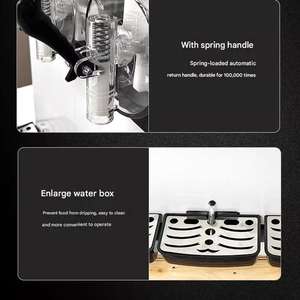 Macchina per Slush Completamente Automatica a Doppio Serbatoio 220V, Grande Capacità, Alta Produttività, Nuova, Facile da Usare per Ristoranti e Negozi Alimentari - Product Image 5