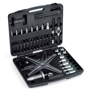 Kit de Herramientas de Reparación Automotriz FG 180/S38 con Juego de Llaves de Tubo y Llaves Inglesas para Mantenimiento de Automóviles y Cambio de Neumáticos - Product Image 2