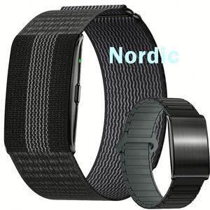 Nordic Screenless Fitness Tracker Smart Bracelet 24H <b>Heart</b> Rate Blood Pressure Monitor GPS Running AI Health Report - Product Image 1