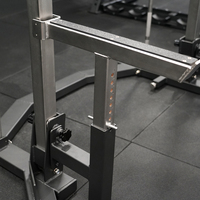 Rack combiné de musculation pour la musculation, rack commercial pour squats et développés assis, hauteur réglable, équipement de force robuste, OEM ODM
