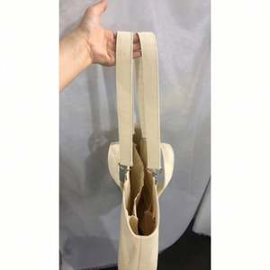 Grand sac fourre-tout en toile multi-poches pour femme, sac à bandoulière, pochette pour ordinateur portable, sac à main - Product Image 2