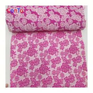 Fábrica que Suministra <span class=keywords><strong>Tela</strong></span> Metálica <span class=keywords><strong>Brocada</strong></span> Jacquard Scuba para Vestidos - Product Image 3