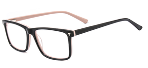 Gafas ópticas antiazules unisex, marco de tablero de fibra de acetato cuadrado negro, protección de luz azul, estilo de lectura de moda Popular - Product Image 5