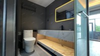 Casa Prefabbricata di Lusso a Forma di Capsula Spaziale, Cabina Alberghiera Traspirante con Struttura in Acciaio, Disponibile in Diverse Dimensioni