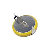 Batería CR2032 de 3V con pestaña, personalizada al por mayor, para alarma de seguridad, rastreador GPS, RTC, CMOS, BIOS, respaldo de placa base de computadora